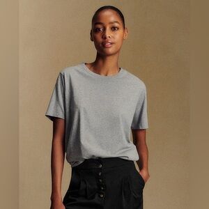 Sezane Conrad Gray T-Shirt